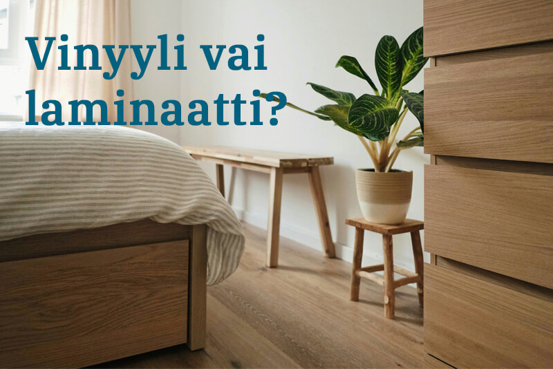 Vinyyli vai laminaatti – Kumpi sopii juuri sinulle?