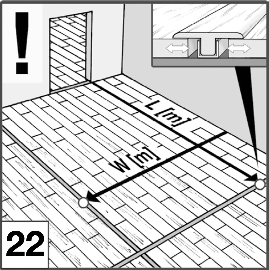 Liikuntasaumojen käyttö lattian asennuksessa