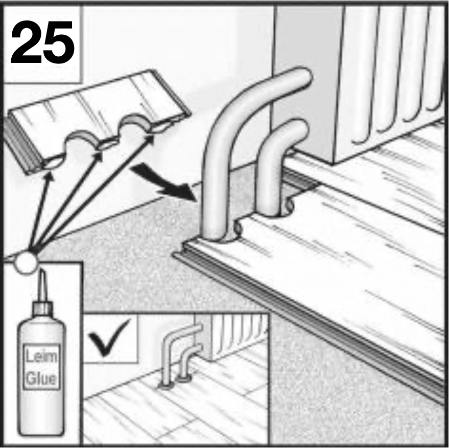 Palojen liimaus yhteen