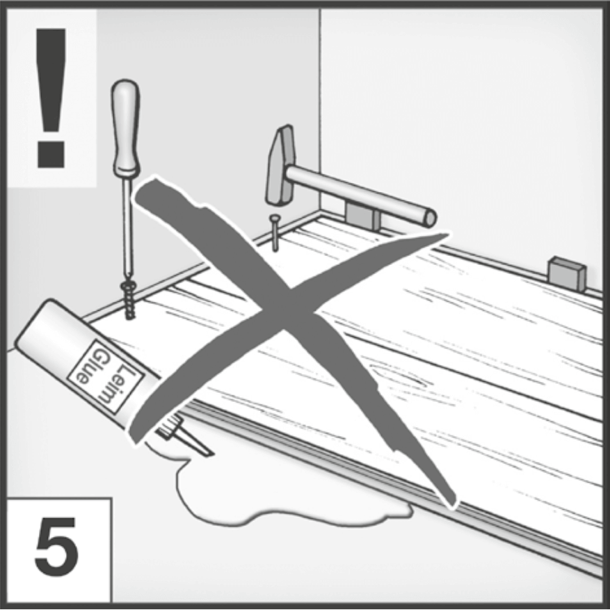 Hybridilattia asennetaan kelluvaksi