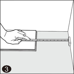 Ensimmäisen rivin viimeinen vinyylilankku