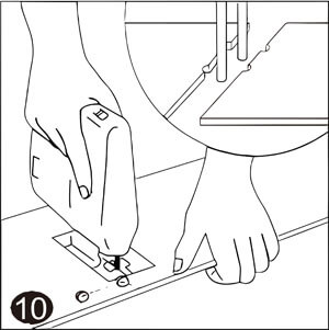 Vinyylilankun sahaus