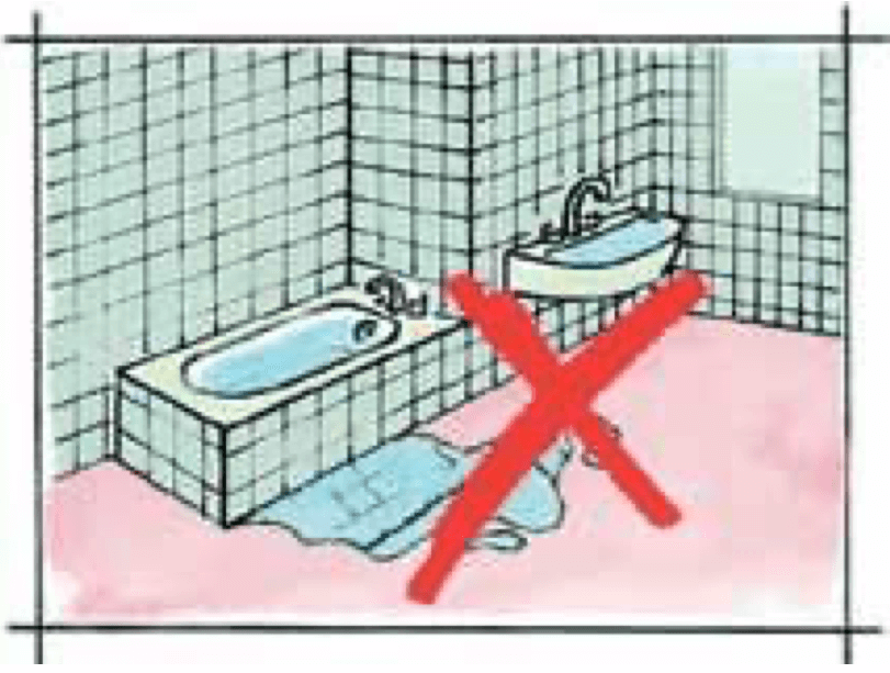 Vinyylikorkin asennettavuus kylpyhuoneeseen