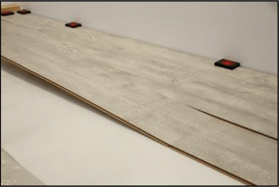 Toisen lankkurivin asennus