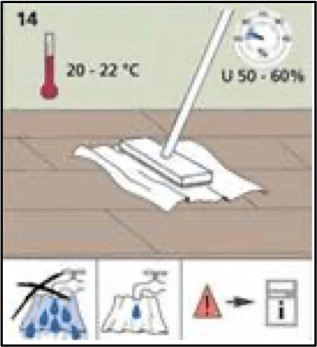 Vinyylikorkkilattian puhdistaminen