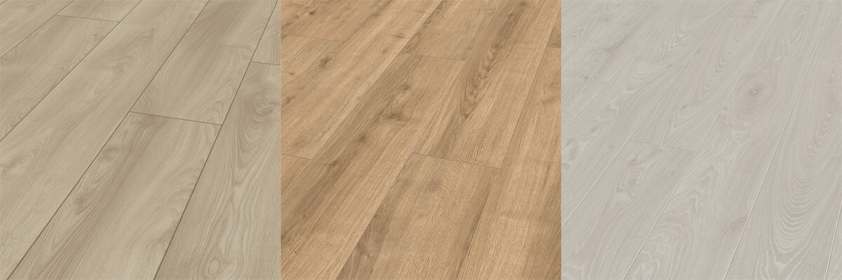 Eri värisiä laminaattilattioita