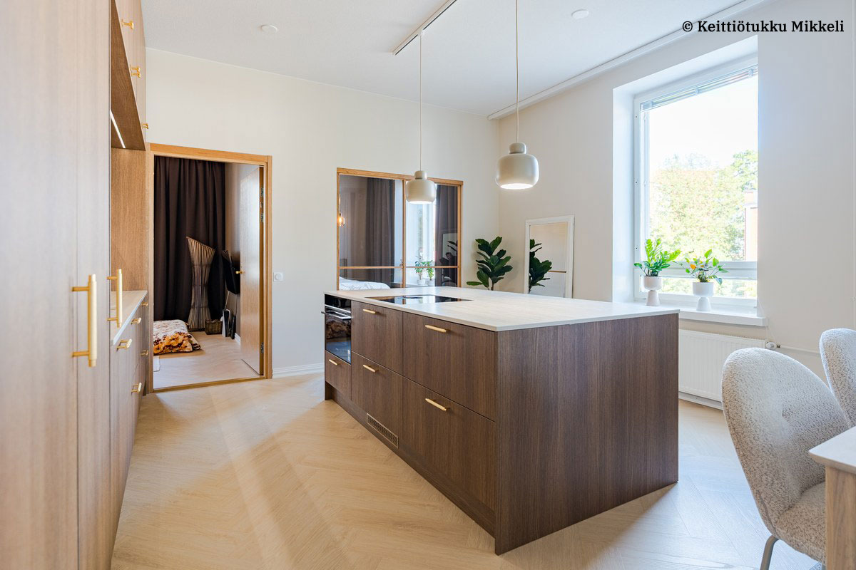 Nordic Herringbone 4114 Seili – keittiö