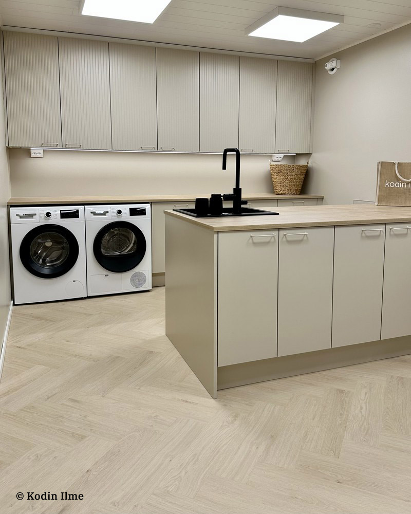 Nordic Herringbone 4114 Seili – kodinhoitohuone