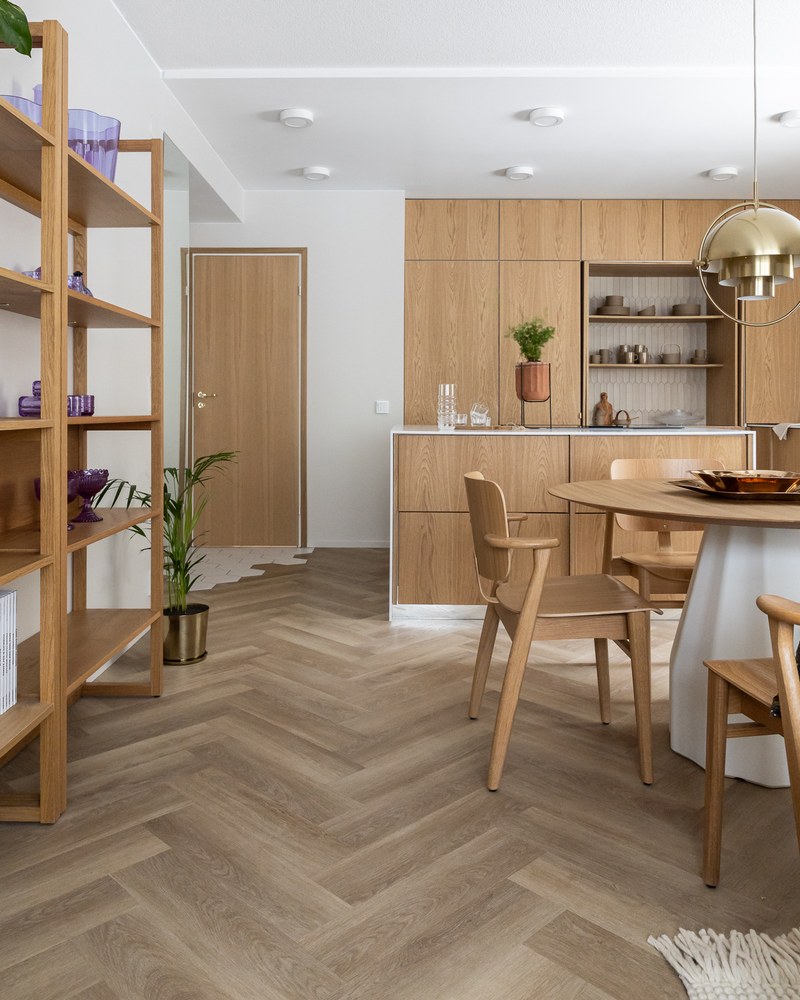 Nordic Herringbone 4006 Pallas – keittiö ja ruokailutila
