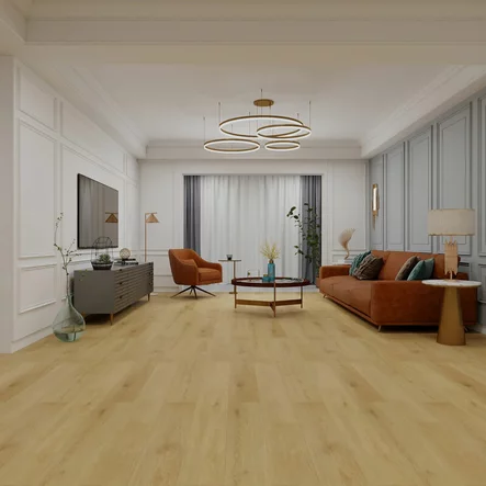 Vaaleanruskea vinyylilankku Nordic Basic 3041 Rosala olohuoneessa - Vinyylilankut - 653041M - 2