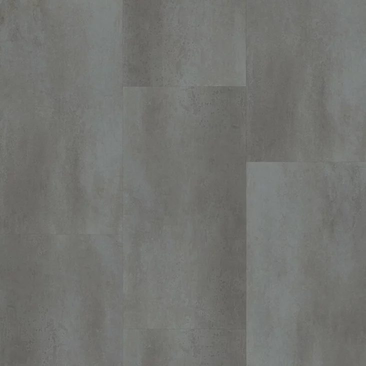 Liimattavan vinyylilaatan Metal Concrete Grey kuosi - Liimattavat vinyylilattiat - OFD-055-074M - 1