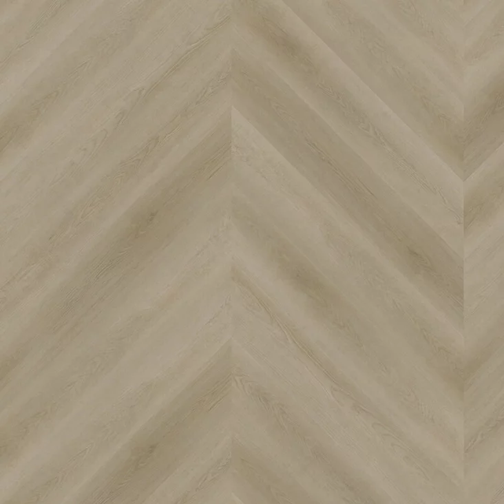 Liimattavan vinyylilankun Raw Oak Light Natural chevron kuosi - Liimattavat vinyylilattiat - OFD-055-152M - 1